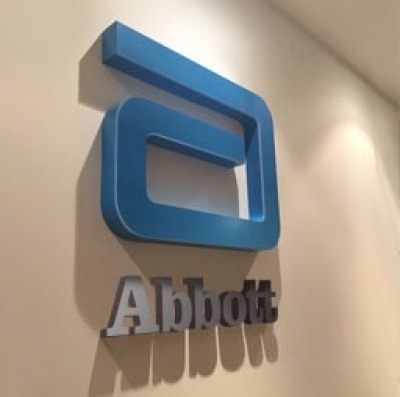 Architectural signage for Abbot offices